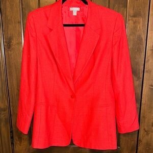 Nordstrom Bold Red Blazer